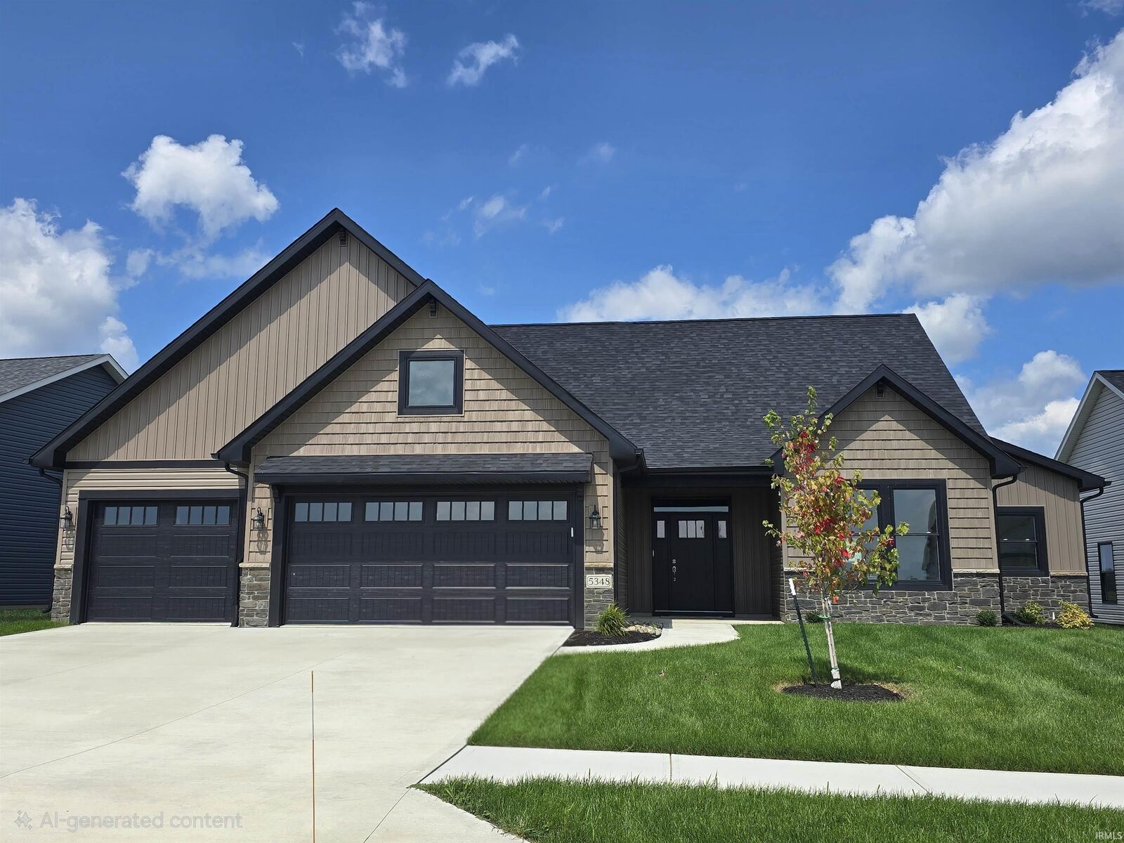 Property Photo: 5348 Fair Creek Run IN 46818