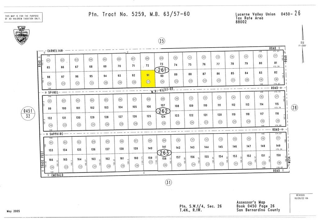 Property Photo:  4502613 Spinel Road  CA 92356 