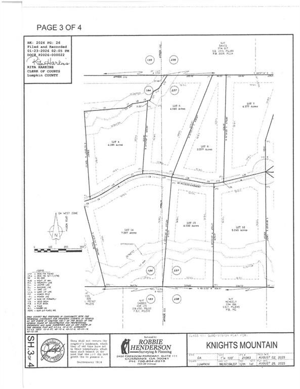 Property Photo: 13 Knights Mountain Road GA 30533