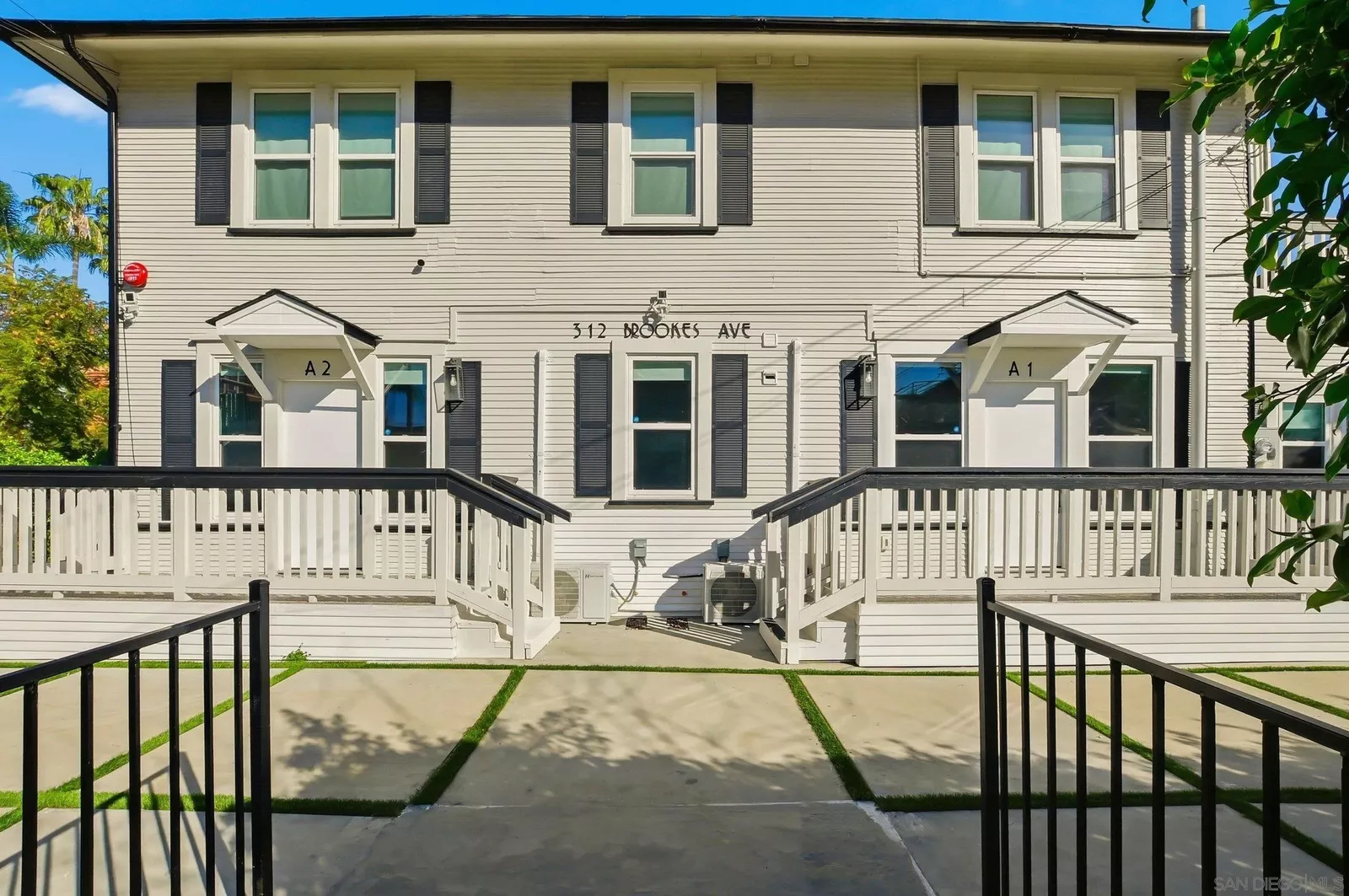 Property Photo: 312 Brookes Ave CA 92103