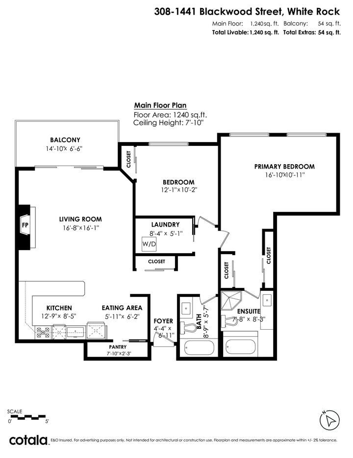 Property Photo:  1441 Blackwood Street 308  BC V3B 3V6 