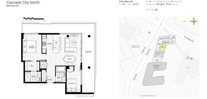 Property Photo: 5766 Gilbert Road 1601 BC V7C 0G2