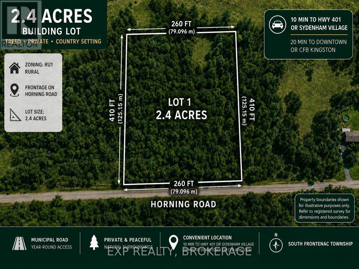 Property Photo:  Lot 1 Horning Road  ON K0H 1M0 