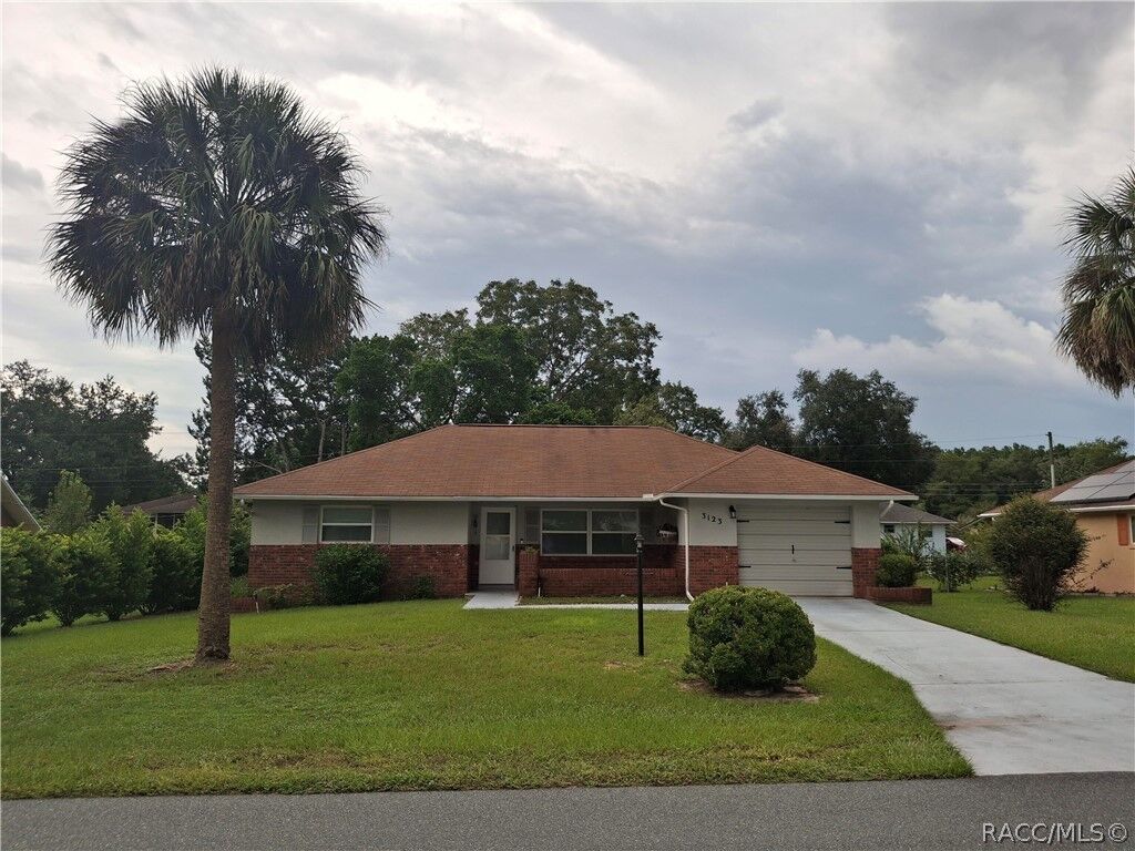 Property Photo: 3123 N Maidencane Drive FL 34465
