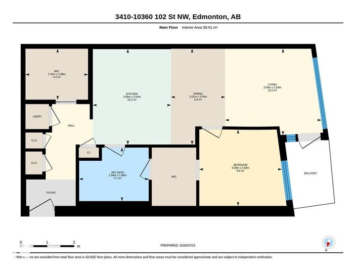 Property Photo: 10360 102 Street NW 3410 AB T5J 0K6