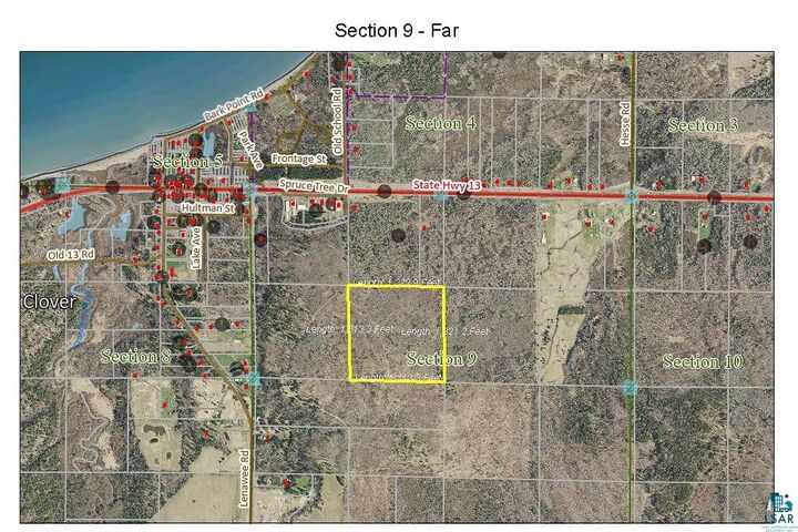 Property Photo:  40 Acres Near State Hwy 13  WI 54844 