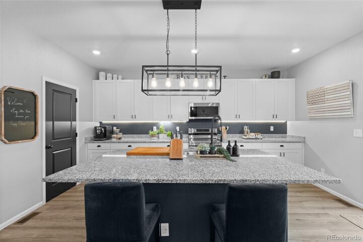 Property Photo: 3878 N Riviera Court CO 80019