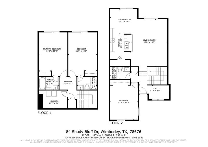 Property Photo: 84 Shady Bluff Drive TX 78676