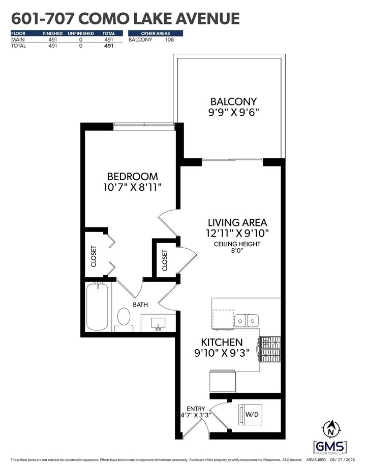 Property Photo:  707 Como Lake Avenue 601  BC V3J 0J5 