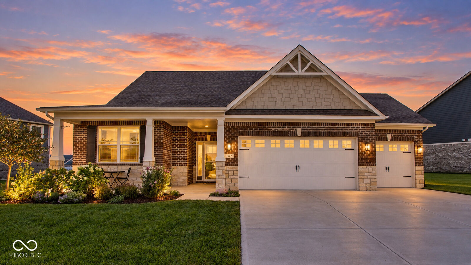 Property Photo:  1637 Beach Street  IN 46143 