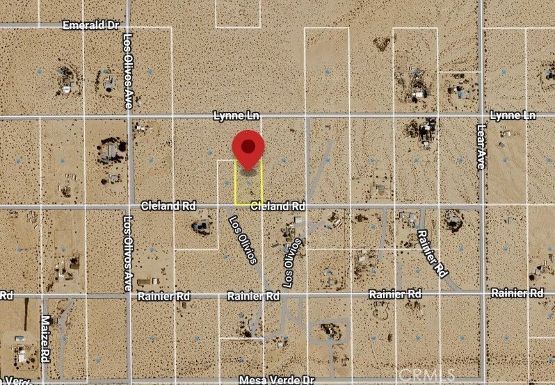 Property Photo: 0 Cleland Rd CA 92277
