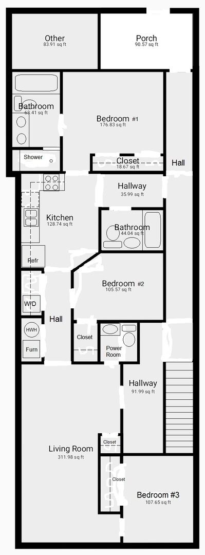 Property Photo: 1120 W Grand Avenue 2 IL 60642