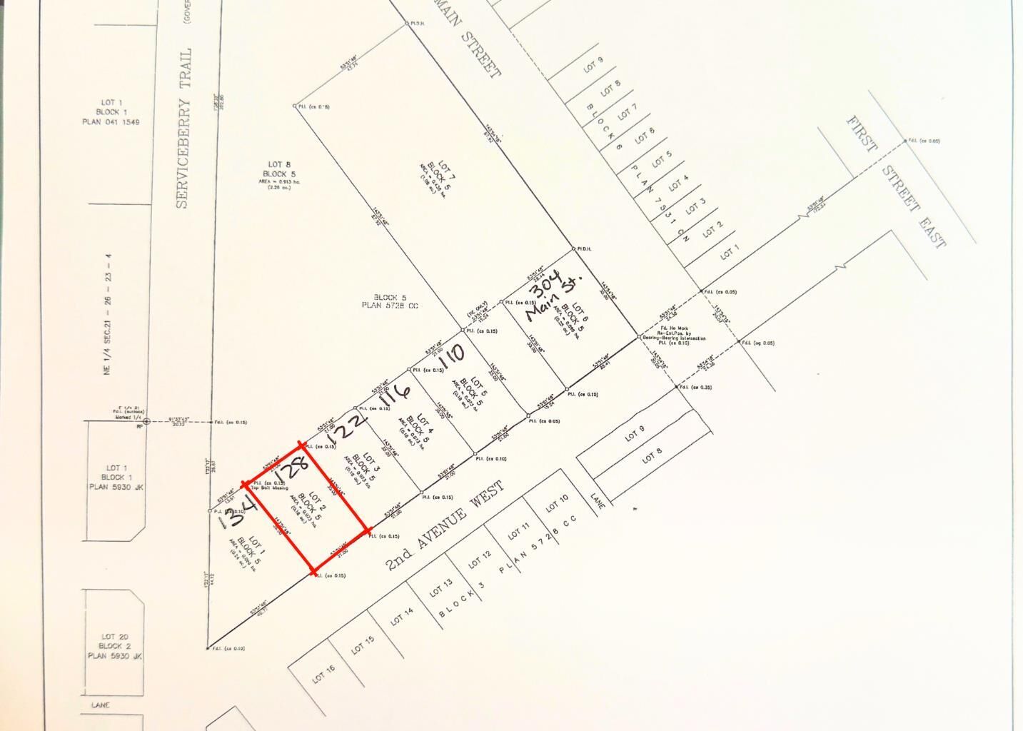 Property Photo:  128 2 Avenue W  AB T0J 2R0 