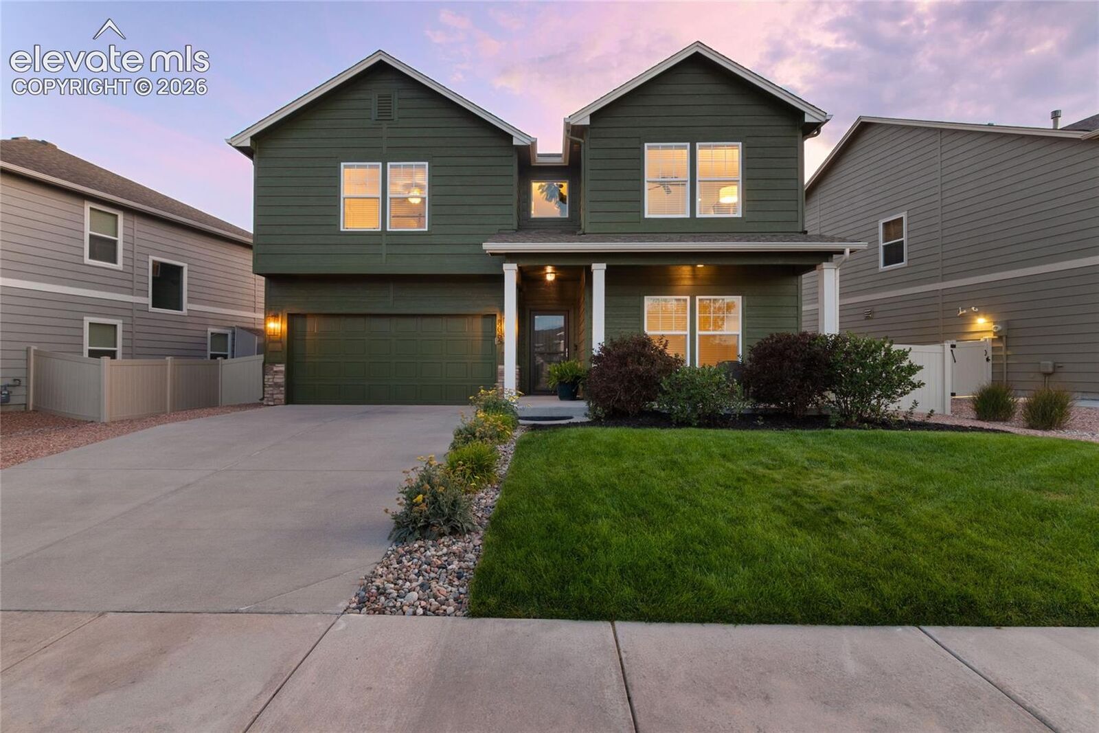 Property Photo: 8665 Vanderwood Road CO 80908
