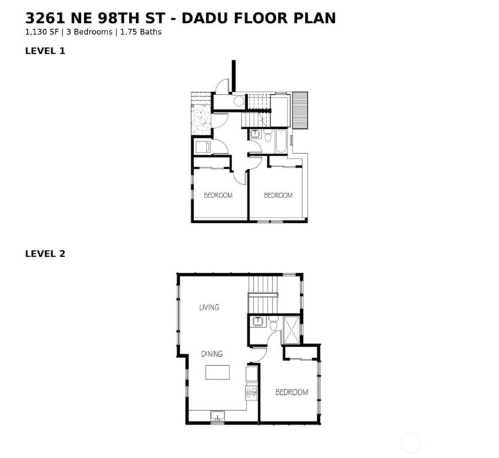 Property Photo: 3261 C NE 98th Street WA 98115