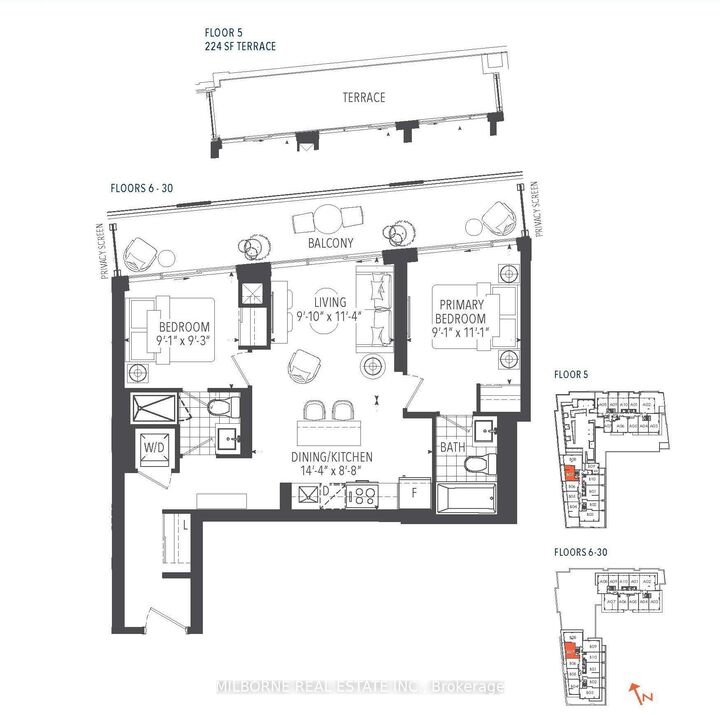 Property Photo:  8 Hughson Street N 2907 B  ON L8R 0A9 