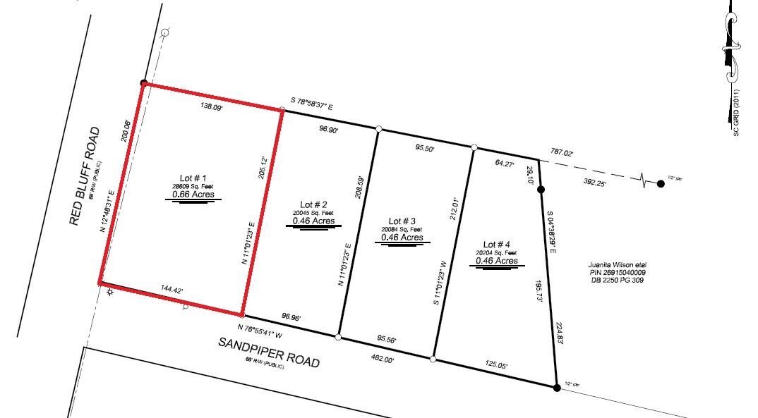 Property Photo:  Lot 1 Sandpiper Rd.  SC 29568 