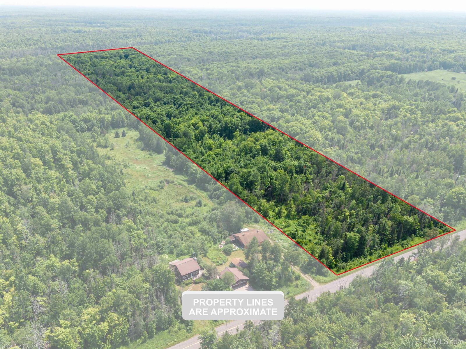 Property Photo:  20 Acres Tbd Dukes Road  MI 49885 