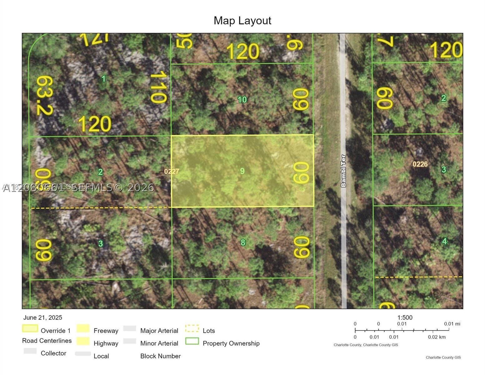 Property Photo:  13347 Bambi Ter  FL 33955 