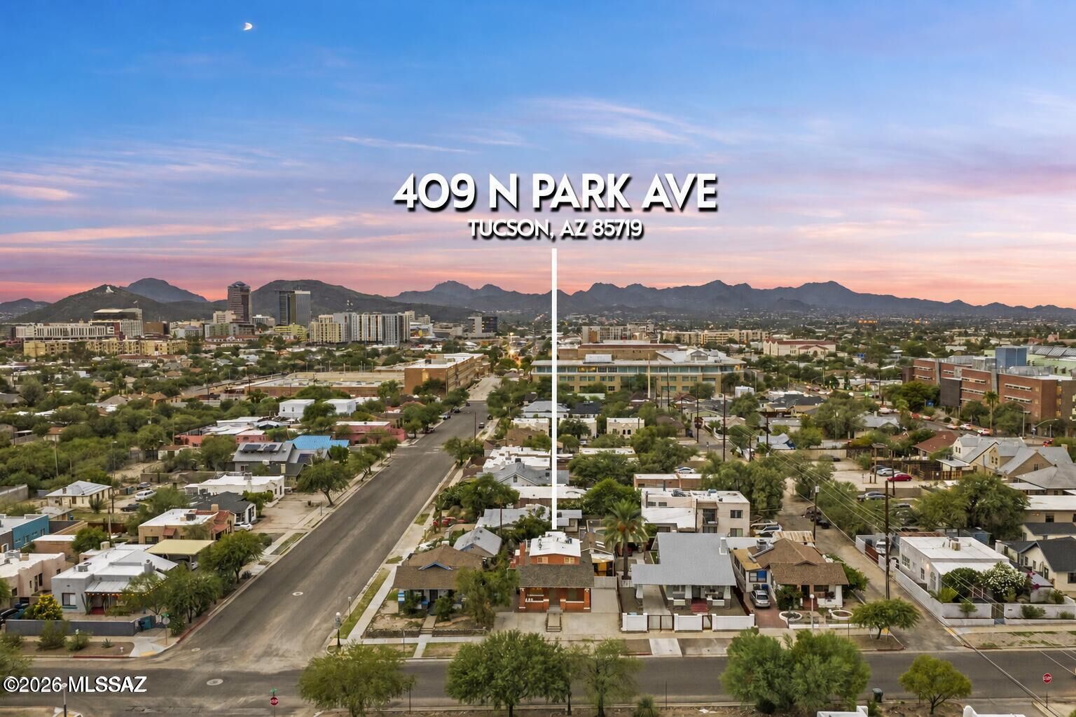 Property Photo:  409 N Park Avenue  AZ 85719 