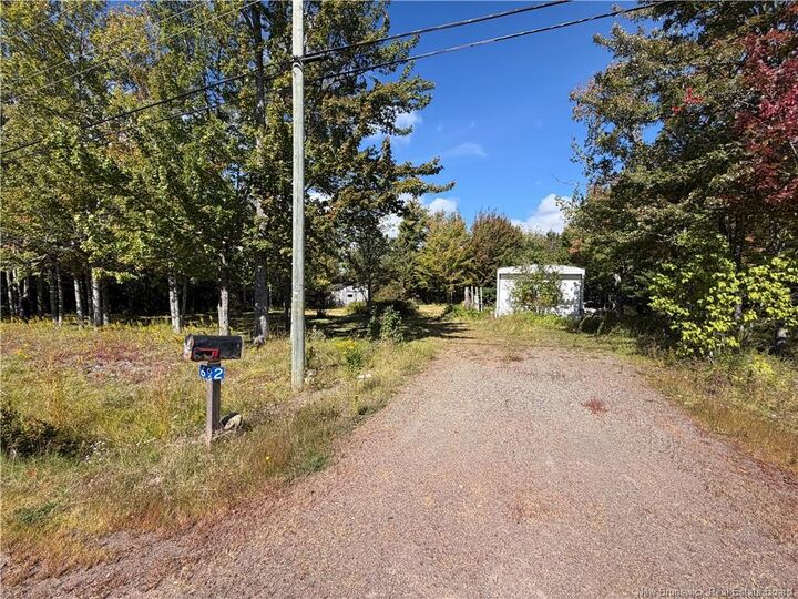 Property Photo:  692 Weisner Road  NB E1H 1T5 