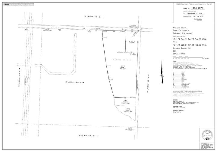 Property Photo: NE 1/4-21-23-25-4 AB T1P 1J6