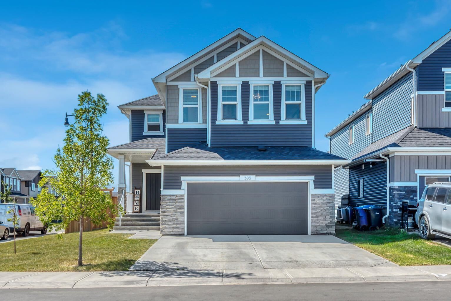 Property Photo:  303 Dawson Harbour Court  AB T1X 1Z6 