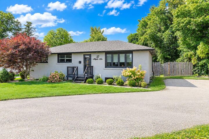 Property Photo:  52 Maple Avenue Bsmt  ON L7G 1X7 