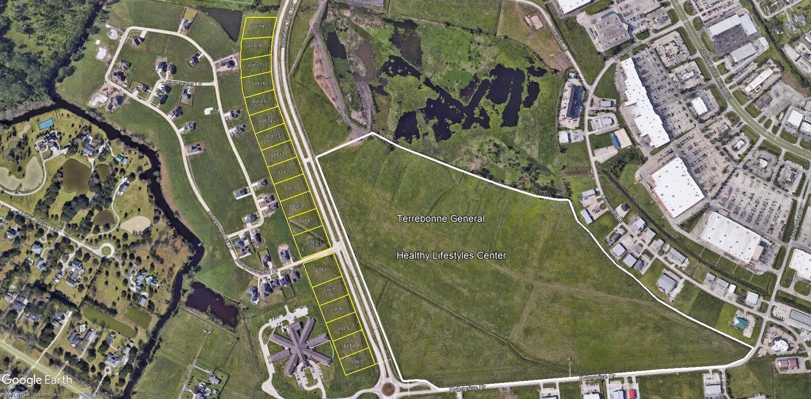 Property Photo:  Lot 13 Westside Extension  LA 70360 