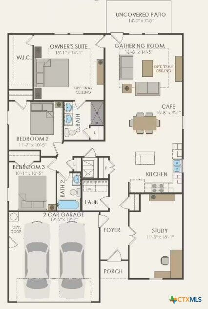 Property Photo: 1342 Sky Ridge Court TX 76513