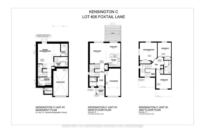 Property Photo:  61 Foxtail Lane  ON N5R 0S2 