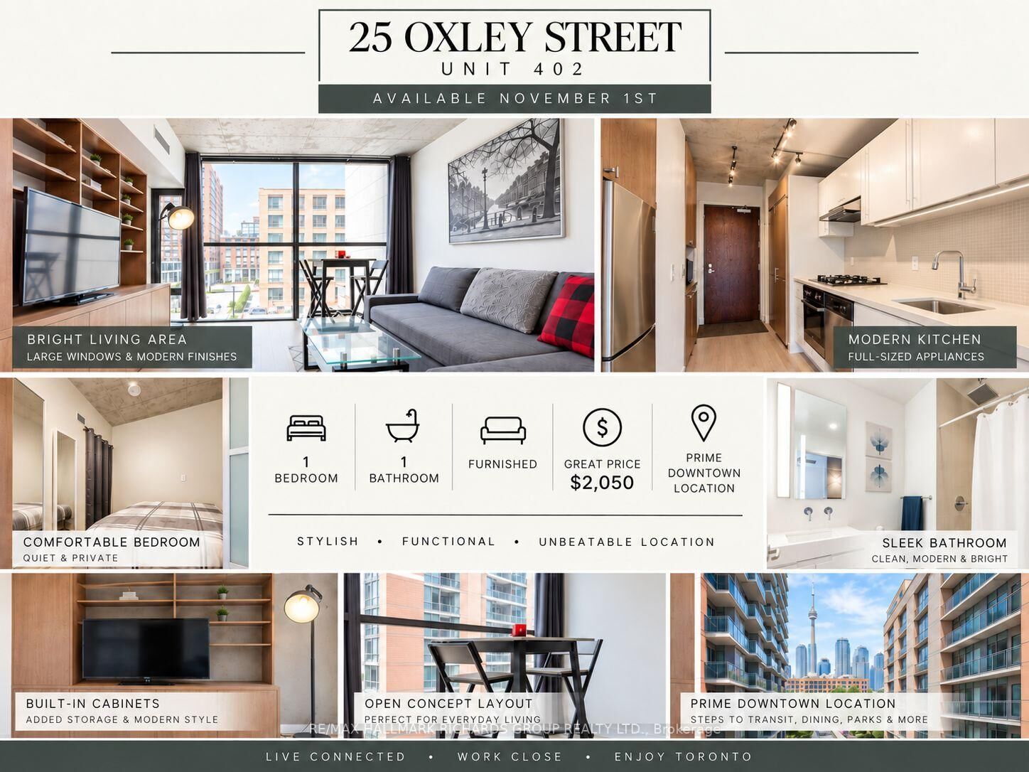 Property Photo: 25 Oxley Street 402 ON M5V 2J5