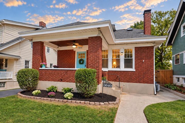 Property Photo:  3640 Amberson Avenue  OH 45208 