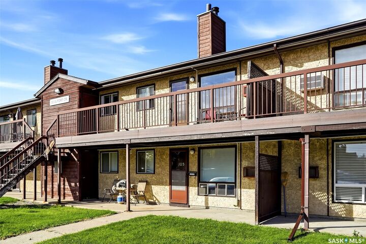 Property Photo:  55 Alport Crescent 205  SK S4R 8C6 