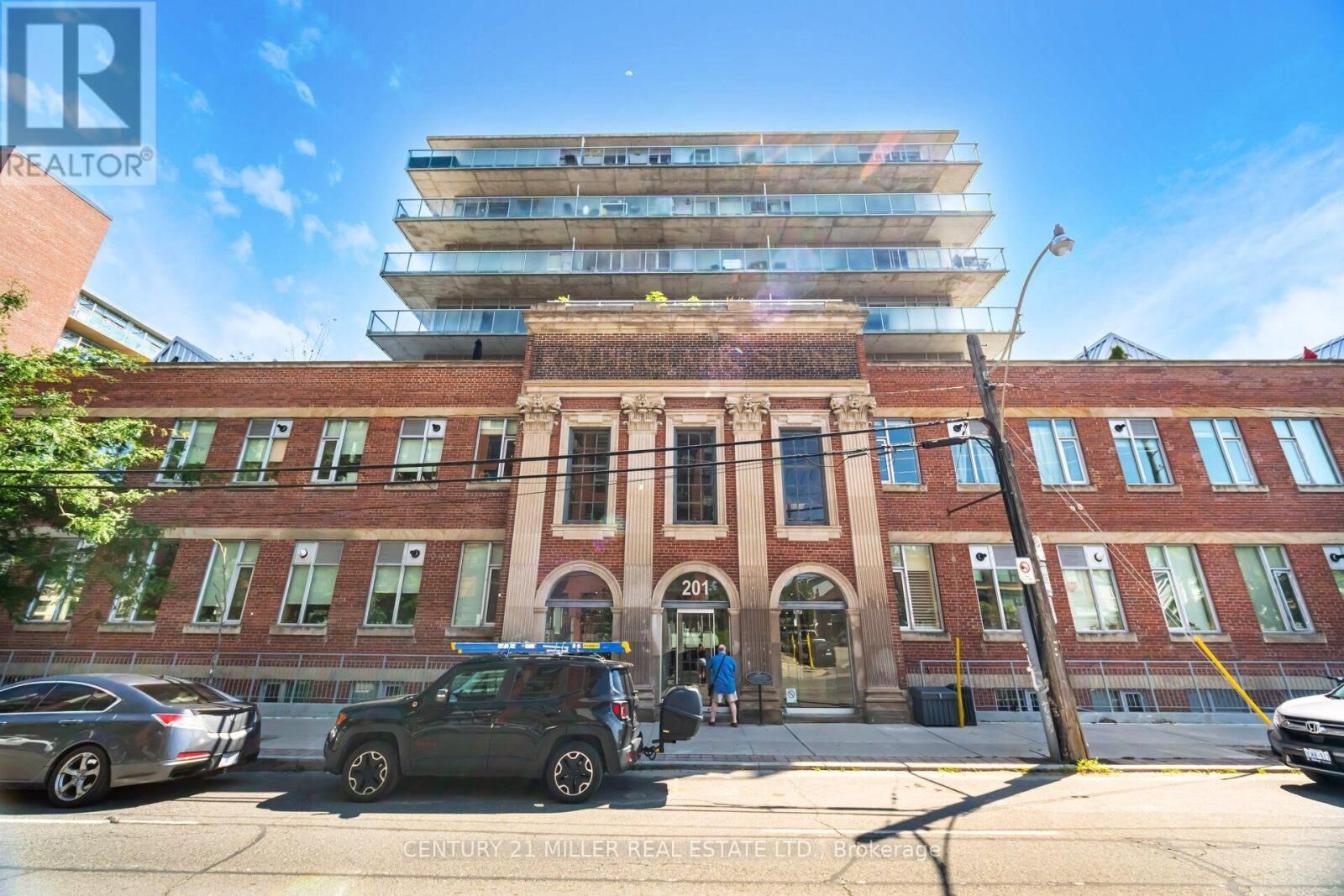 Property Photo:  201 Carlaw Avenue 123  ON M4M 2S3 