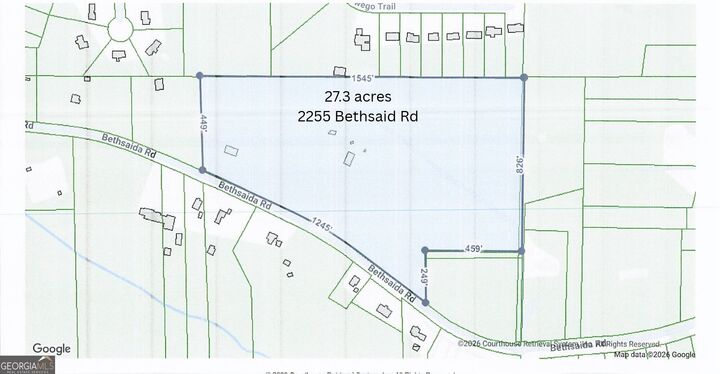 Property Photo:  2255 Bethsaida Road  GA 30296 