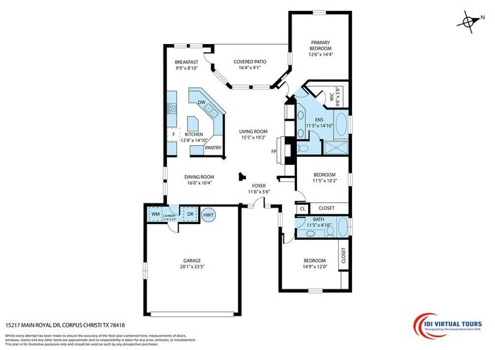 Property Photo:  15217 Main Royal Drive  TX 78418 