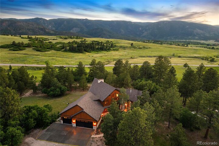 Property Photo: 9676 S Perry Park Road CO 80118