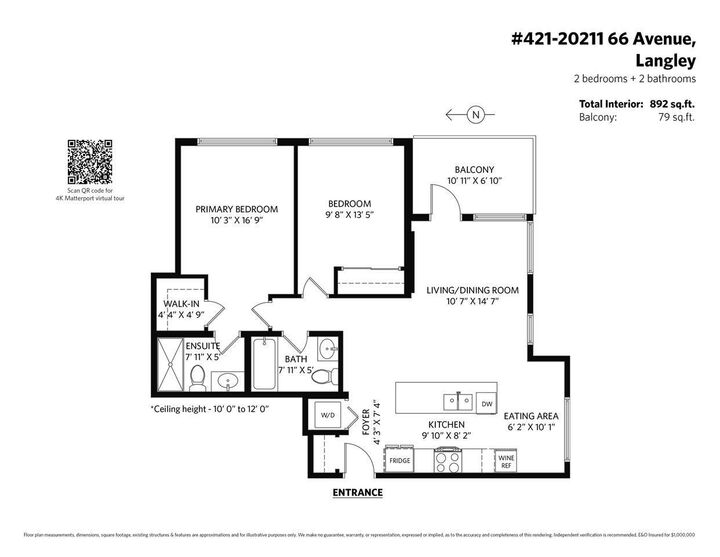 Property Photo:  20211 66 Avenue C421  BC V2Y 0L4 