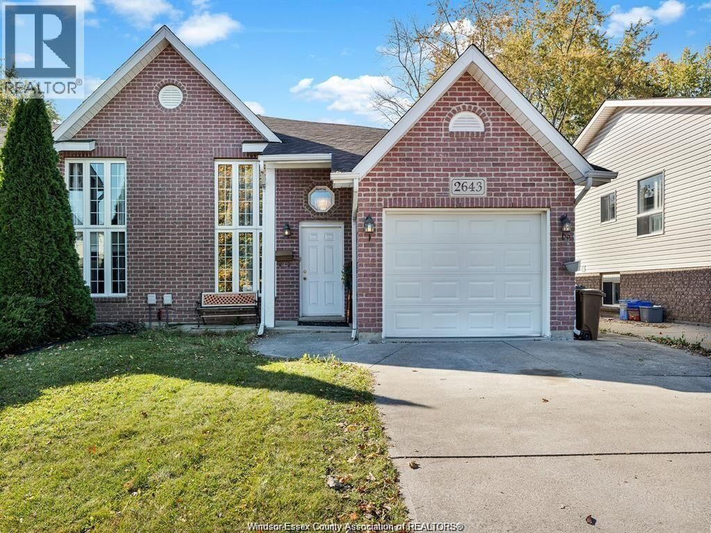 Property Photo:  2643 Carissa Lower  ON N8R 2J9 
