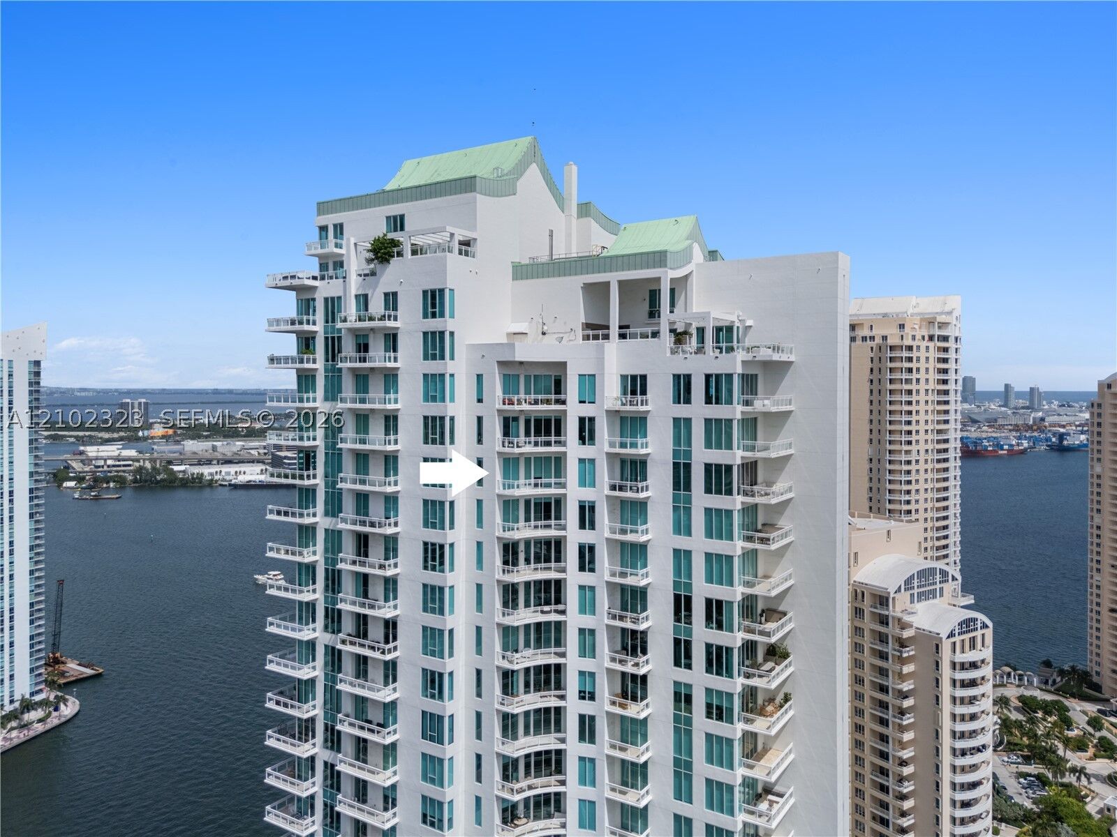 Property Photo:  900 Brickell Key Blvd 3005  FL 33131 