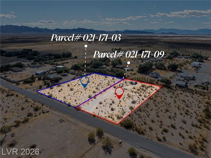 Property Photo:  3434&Amp36 South Mustang Lane  NV 89060 