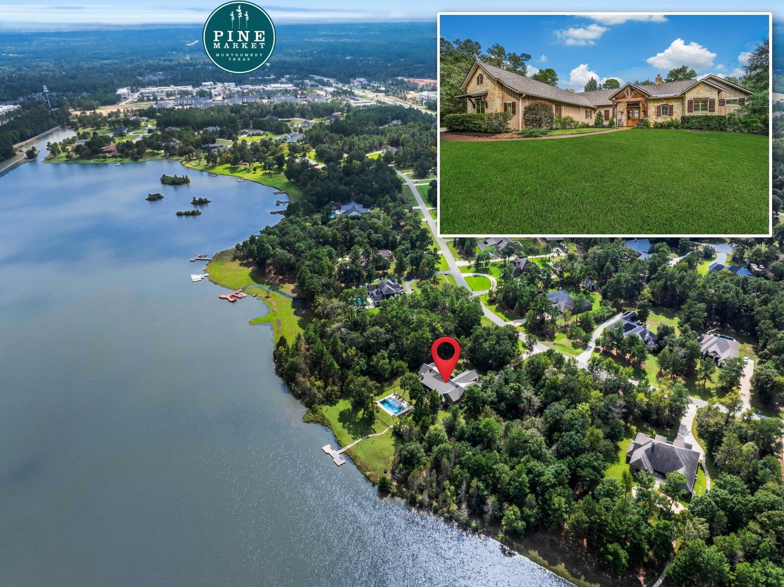 Property Photo: 240 Lakeside Hills Drive TX 77316