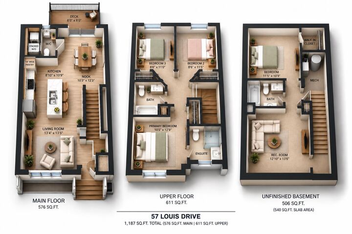 Property Photo:  57 Louis Drive  AB T4E 3C9 