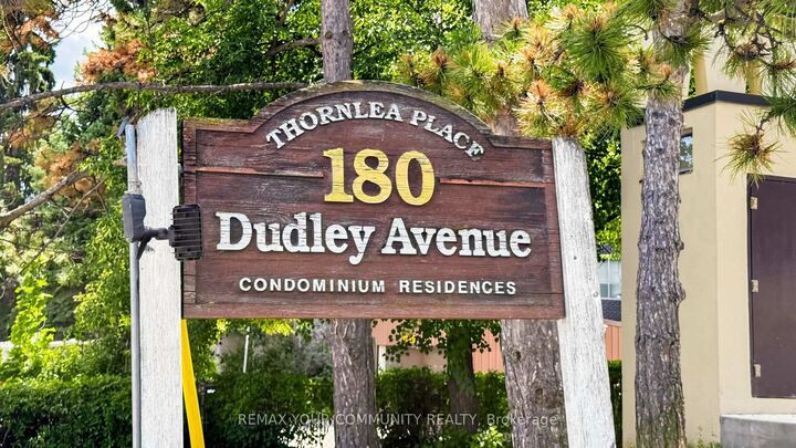 Property Photo:  180 Dudley Avenue 707  ON L3T 4X2 
