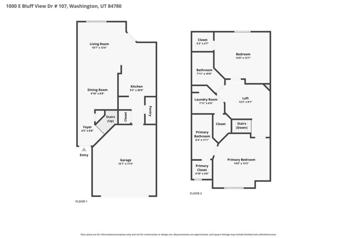 Property Photo: 1000 E Bluff View Dr 107 UT 84780