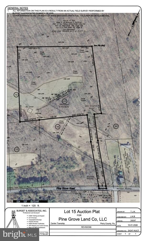 Property Photo:  00 Lot 15 Pine Grove Road  PA 17068 