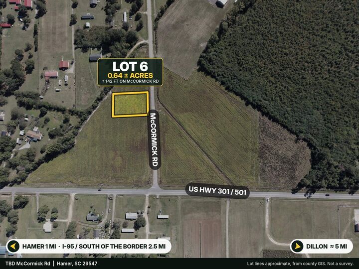 Property Photo:  Tbd McCormick Rd.  SC 29547 