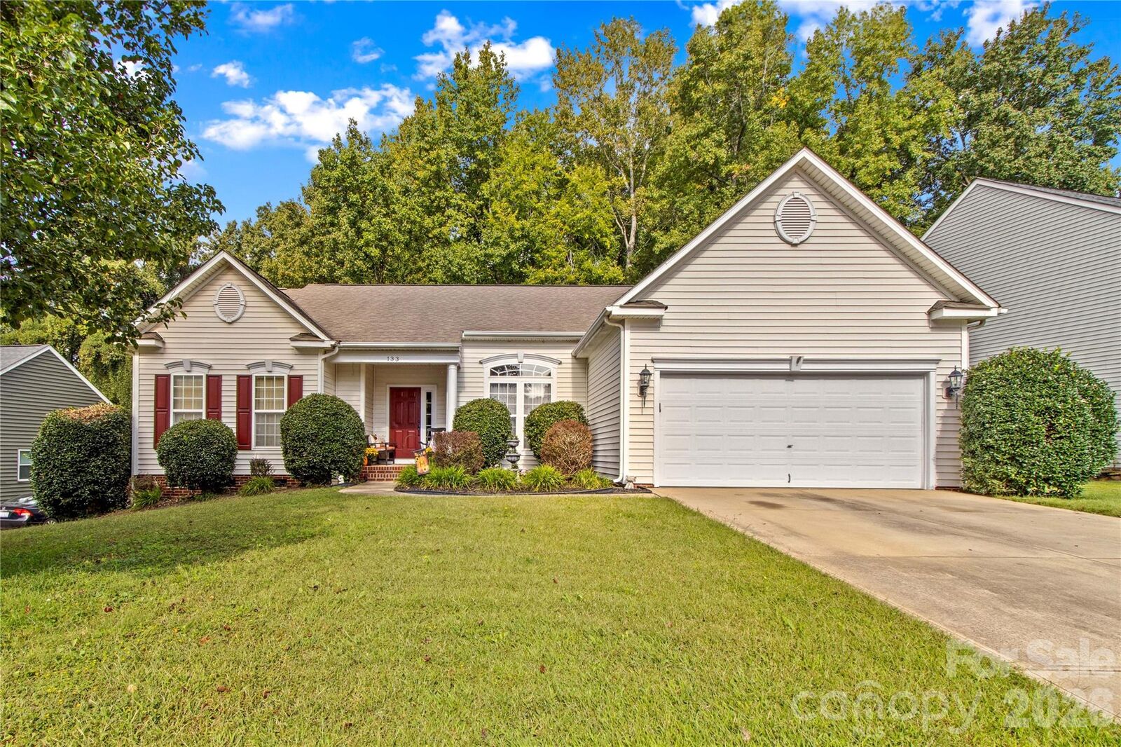Property Photo: 133 Flowering Grove Lane NC 28115