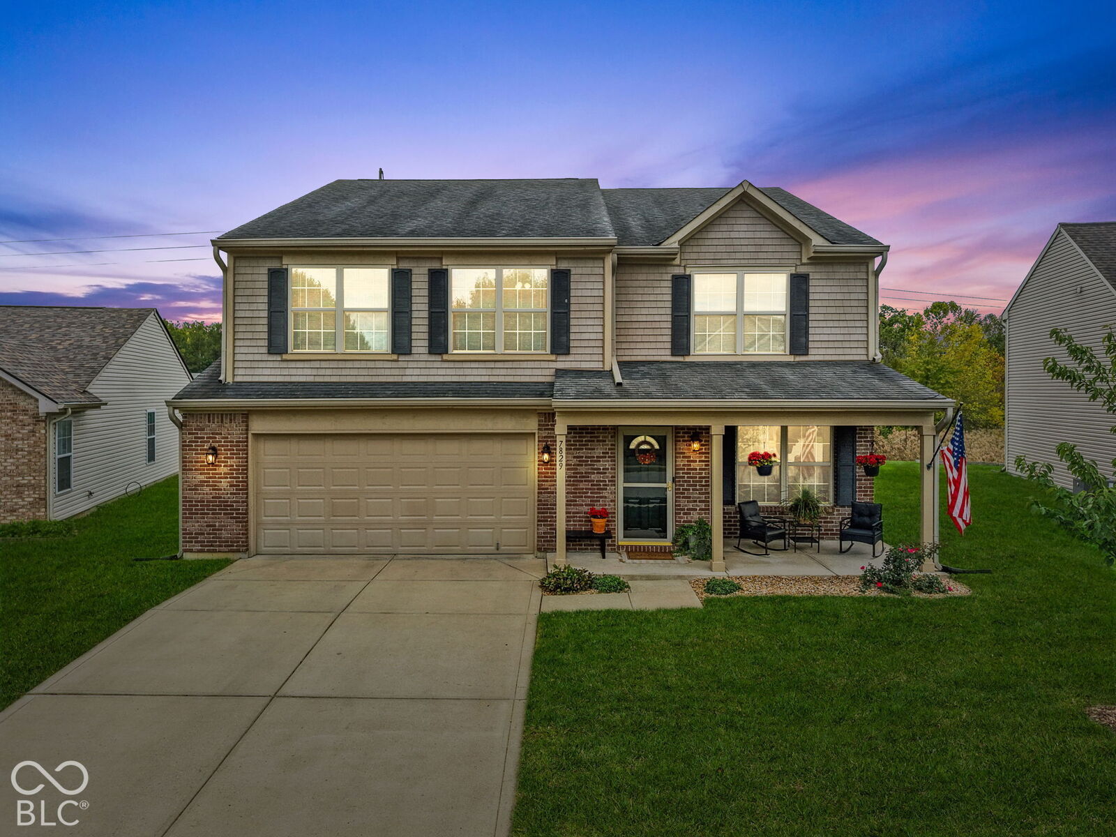 Property Photo: 7829 Sergi Canyon Drive IN 46217
